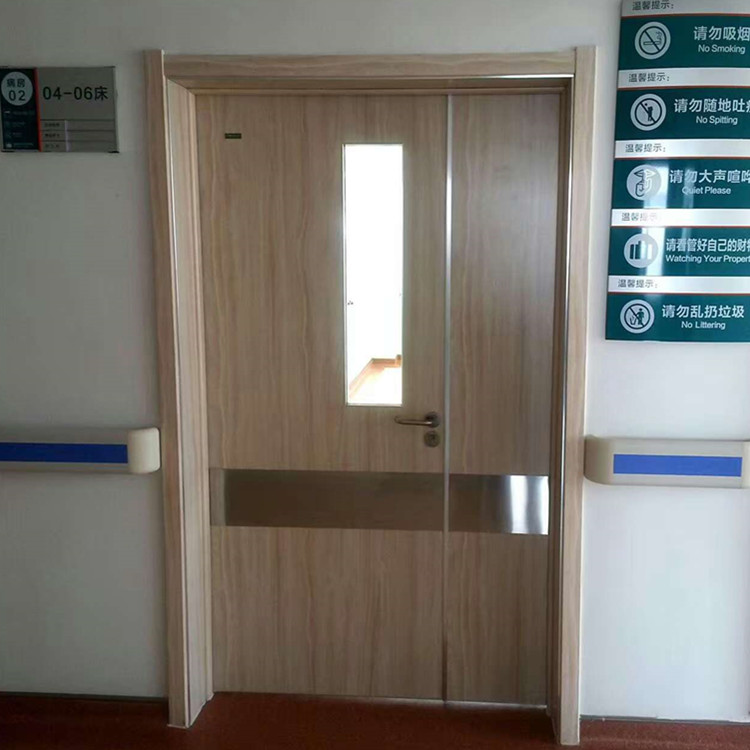 木質(zhì)醫(yī)院門抗污抑菌效果好嗎?